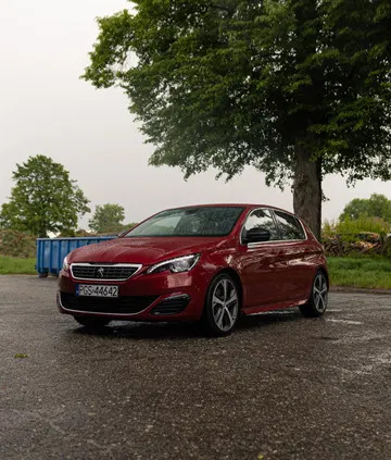 peugeot Peugeot 308 cena 65200 przebieg: 93200, rok produkcji 2017 z Stary Sącz